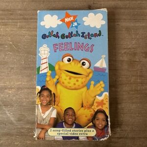 Gullah Gullah Island Feelings 1998 VHS Ron Daise and Natalie Daise Nick Jr. 90s